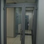 Алюминиевая дверь 1300×2000 мм. GFTD15205
