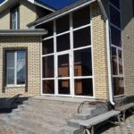 Алюминиевая дверь 700×2300 мм. GFTD48205