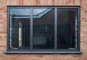 Глухое алюминиевое окно